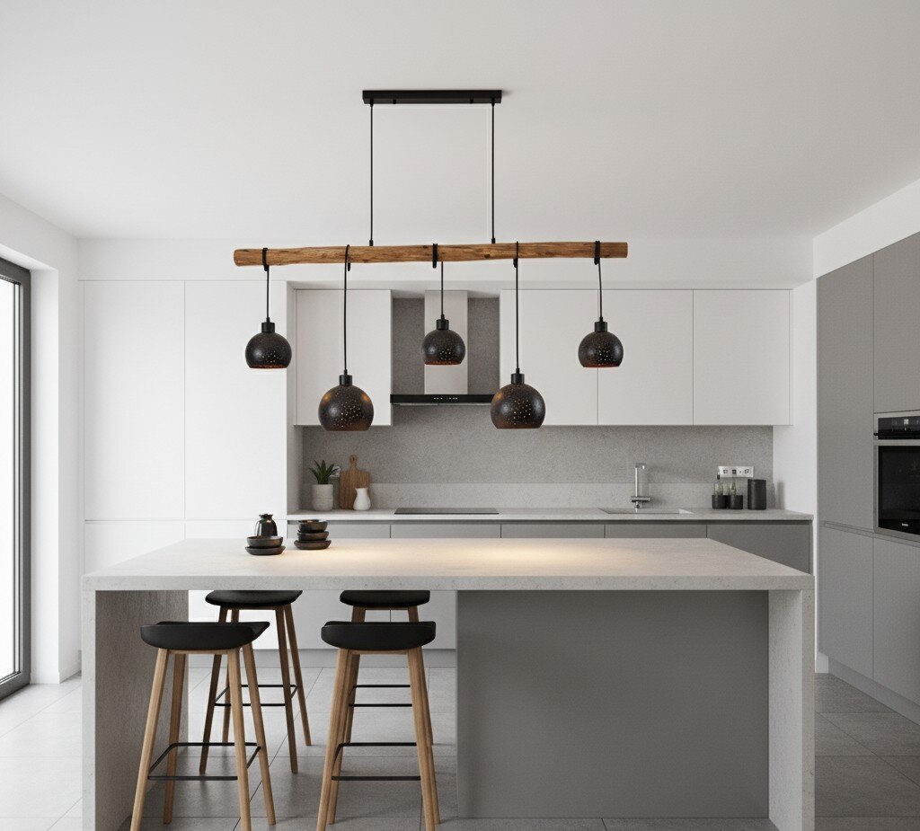 Pendelleuchte für die Kücheninsel