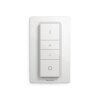 Philips Hue Ambiance White Milliskin Einbauspot Basis-Set Silber, 1-flammig, Fernbedienung