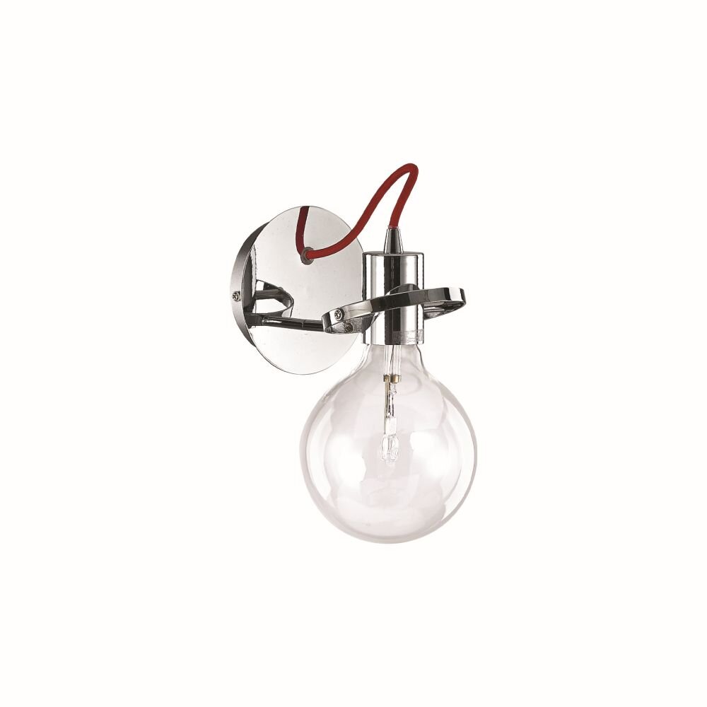 Ideal Lux RADIO Wandleuchte Chrom, 1-flammig main product photo