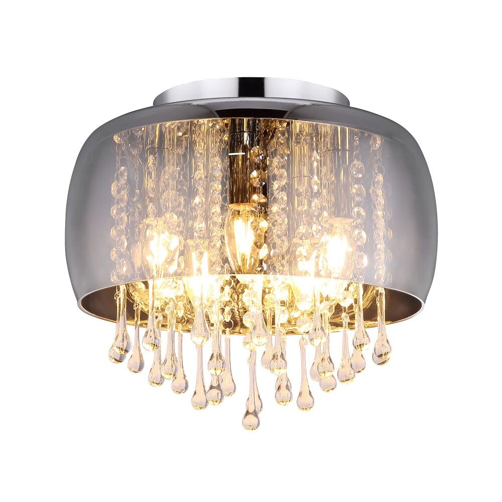Globo KALLA Deckenleuchte Chrom, 5-flammig main product photo