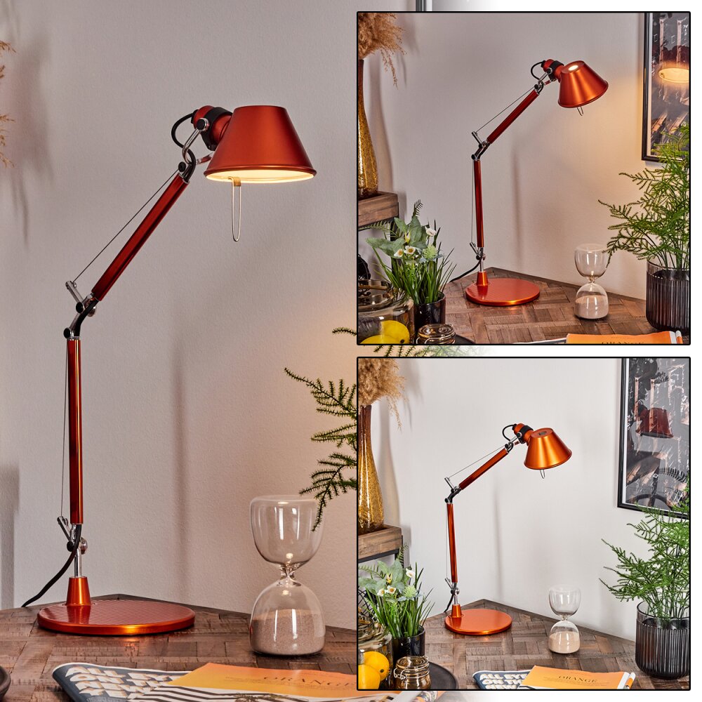 Artemide TOLOMEO MICRO Tischleuchte Orange, 1-flammig main product photo