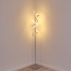 Lavaca Stehleuchte LED Silber, 2-flammig