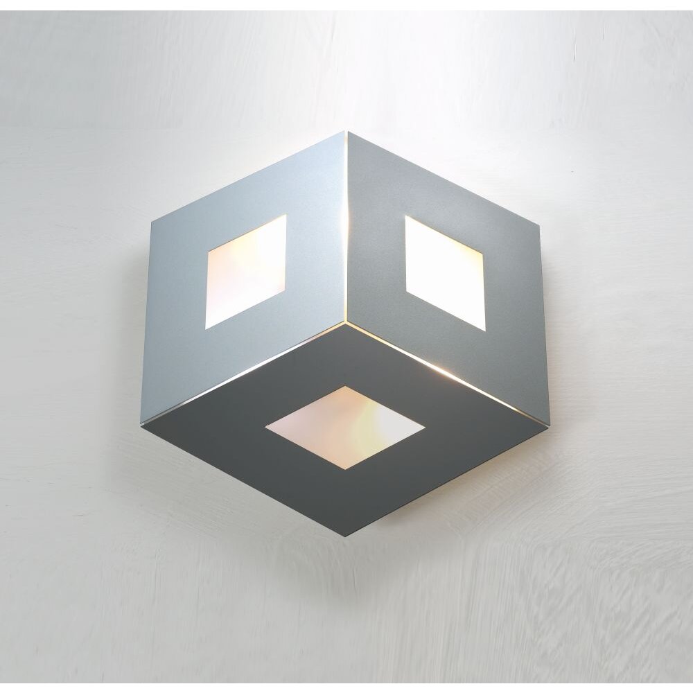 Bopp Leuchten BOX BASIC Wandleuchte LED Aluminium, Bunt, 3-flammig main product photo