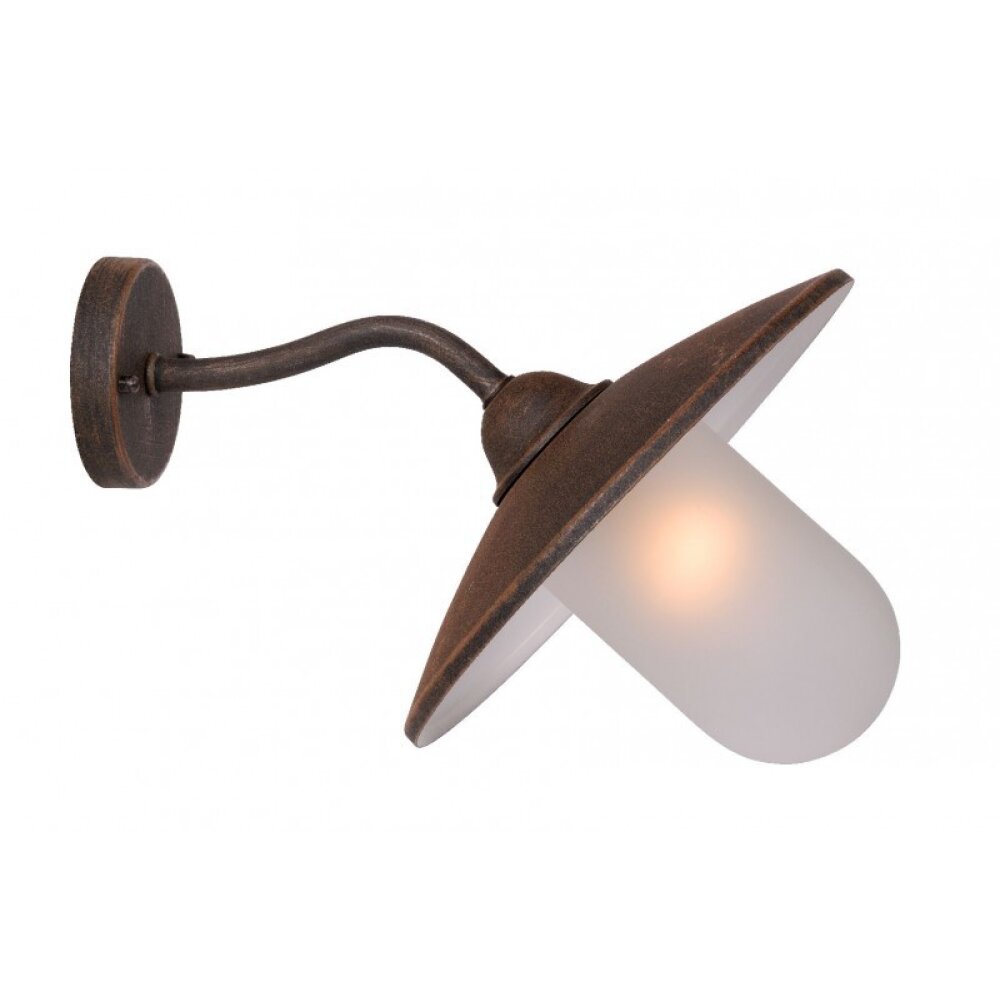 Lucide ARUBA Wandleuchte Rostfarben, 1-flammig main product photo