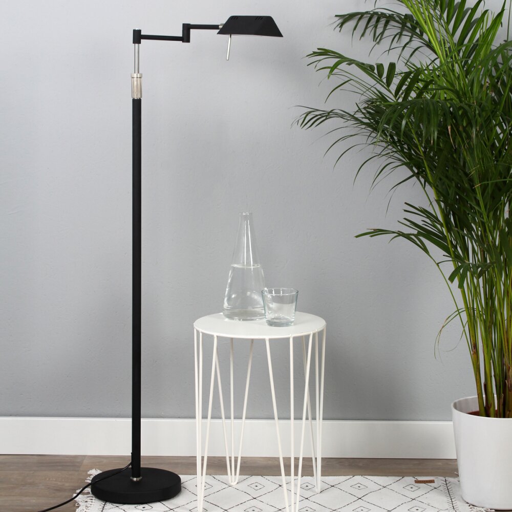 Steinhauer Mexlite Stehleuchte LED Schwarz, 1-flammig main product photo