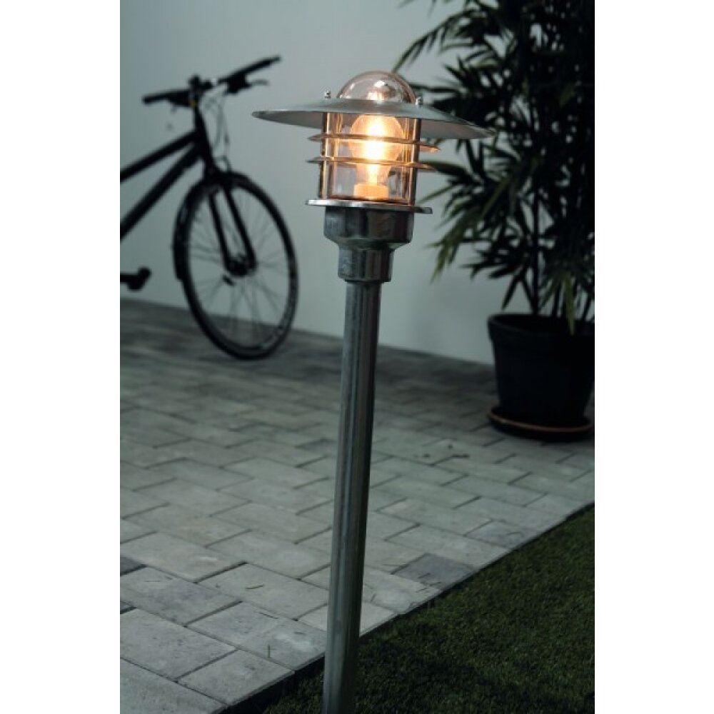 Nordlux AGGER Außenstehleuchte Verzinkt, 1-flammig main product photo