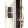 Eglo PASSA Wandleuchte LED Gold, Schwarz, 2-flammig
