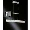 Wofi ARLON Pendelleuchte LED Silber, 2-flammig