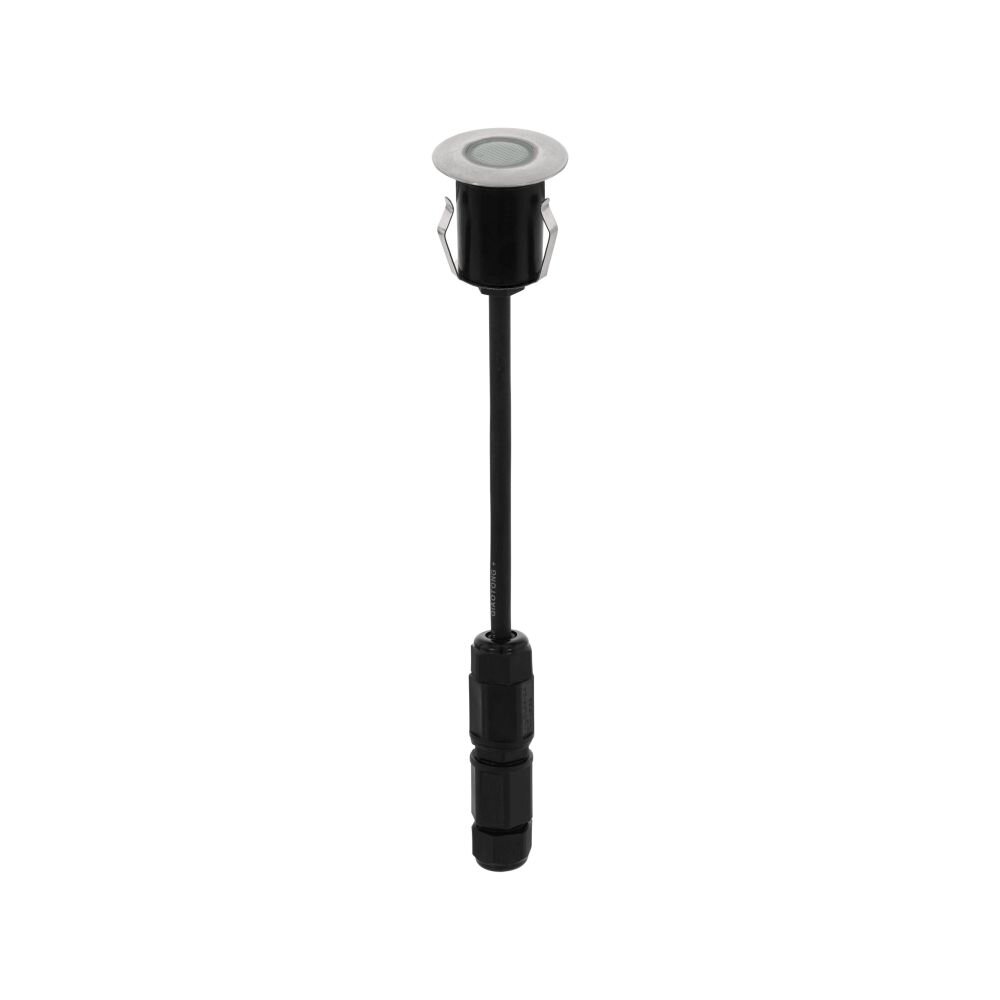 Eglo TRONTO Bodeneinbauleuchte LED Edelstahl, Schwarz, 1-flammig main product photo
