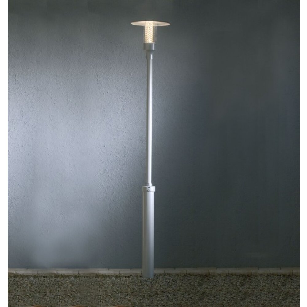 Konstsmide Nova Wegeleuchte Silber, 1-flammig main product photo