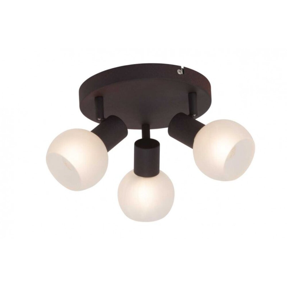 Brilliant Gabon Spotrondell Braun, 3-flammig main product photo