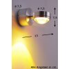 Harare Wandleuchte LED Aluminium, 1-flammig