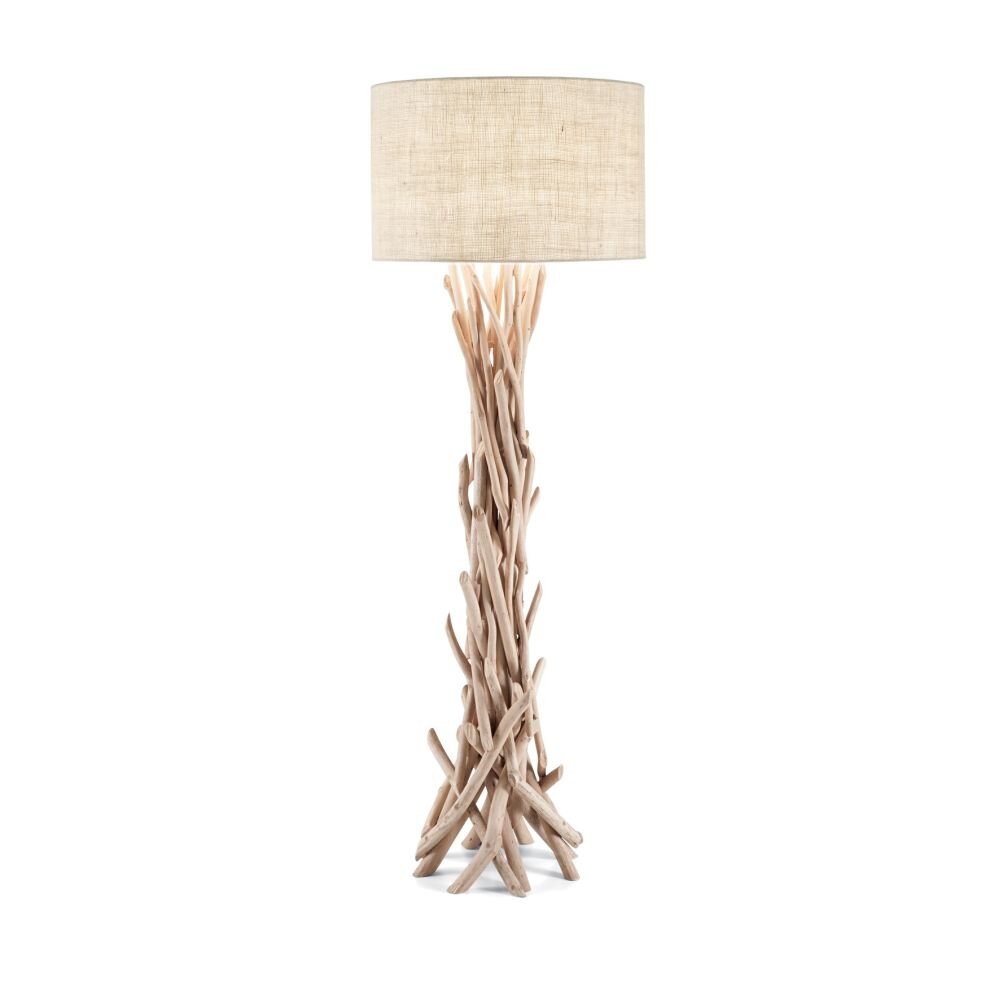 Ideal Lux DRIFTWOOD Stehleuchte Holz hell 148939