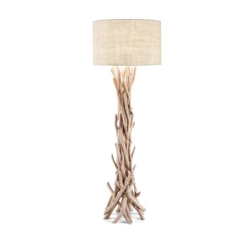 Ideal Lux DRIFTWOOD Stehleuchte Holz hell, 1-flammig