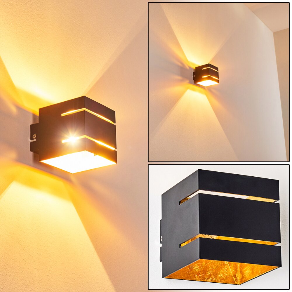 Varco Wandleuchte Schwarz, 1-flammig main product photo