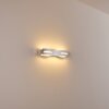 Nagold Wandleuchte LED Chrom, Nickel-Matt, 1-flammig