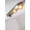 Granada Deckenleuchte LED Nickel-Matt, 3-flammig