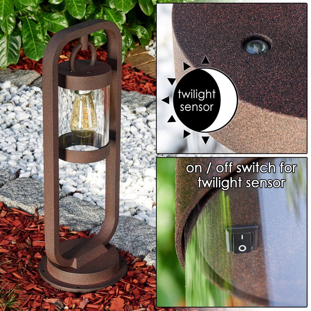Fulham Wegeleuchte Rostfarben, 1-flammig main product photo
