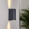 Kingstown Wandleuchte LED Anthrazit, 1-flammig