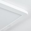 Siguna LED Panel Weiß, 1-flammig