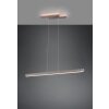 Trio Leuchten Belfast Pendelleuchte LED Nickel-Matt, 1-flammig