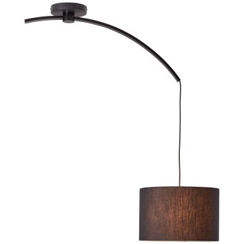 Brilliant Odun Pendelleuchte LED Holz hell, Schwarz G99434/36 | lampe