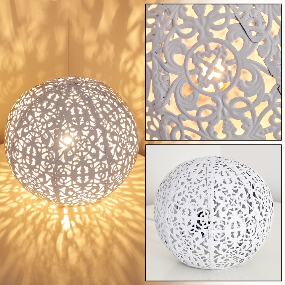 Kobenhavn Tischleuchte Weiß, 1-flammig main product photo