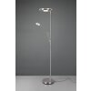 Trio Barrie Deckenfluter LED Nickel-Matt, 2-flammig