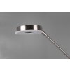 Trio Barrie Deckenfluter LED Nickel-Matt, 2-flammig