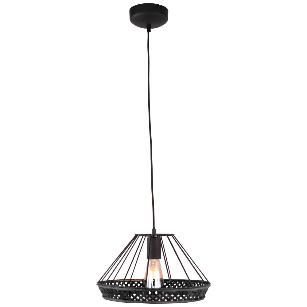Brilliant Tory Pendelleuchte Schwarz, 1-flammig main product photo