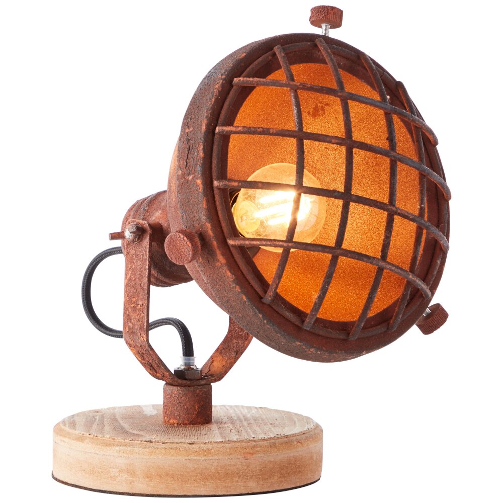 Brilliant Mila Tischleuchte Rostfarben, 1-flammig main product photo