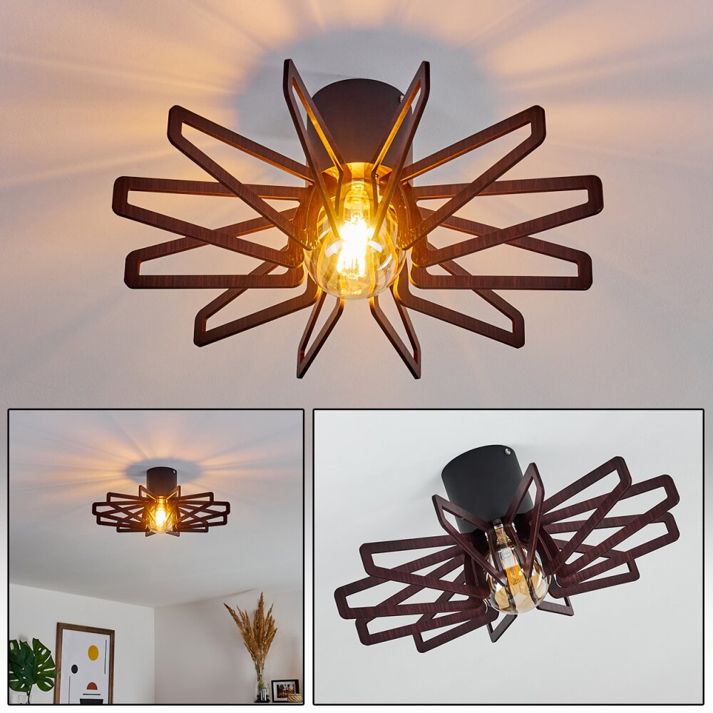Togo Deckenleuchte Schwarz, 1-flammig main product photo