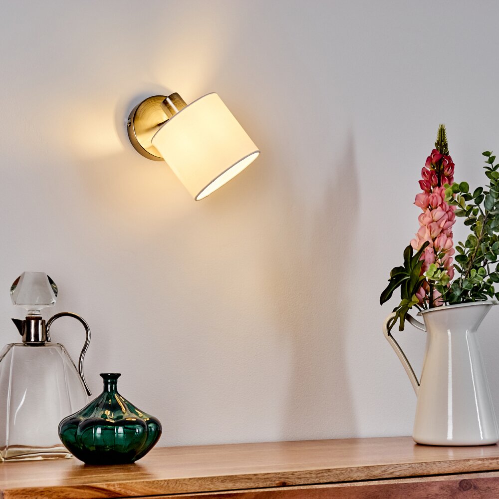 Alsen Wandleuchte Nickel-Matt, 1-flammig main product photo