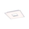Leuchten Direkt RECESS Deckenpanel LED Weiß, 2-flammig, Fernbedienung, Farbwechsler