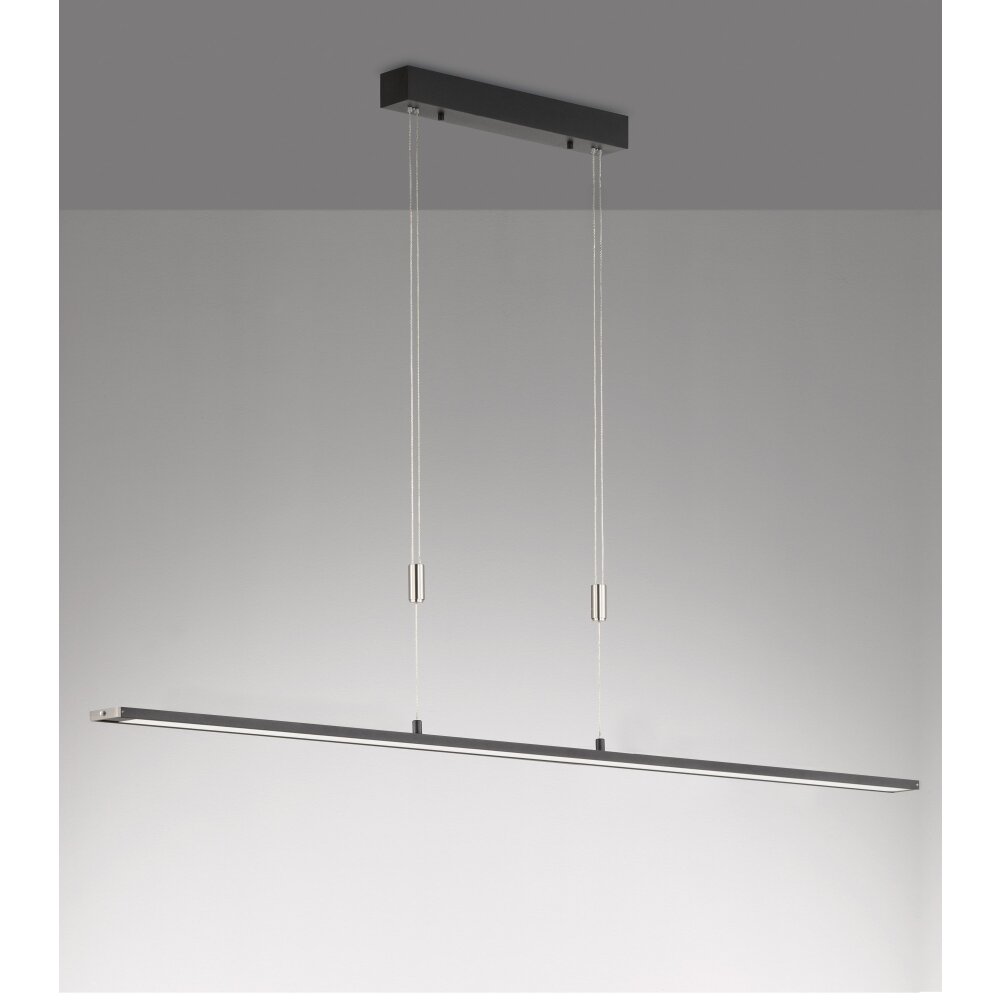 Fischer & Honsel Metz Pendelleuchte LED Schwarz, 1-flammig main product photo