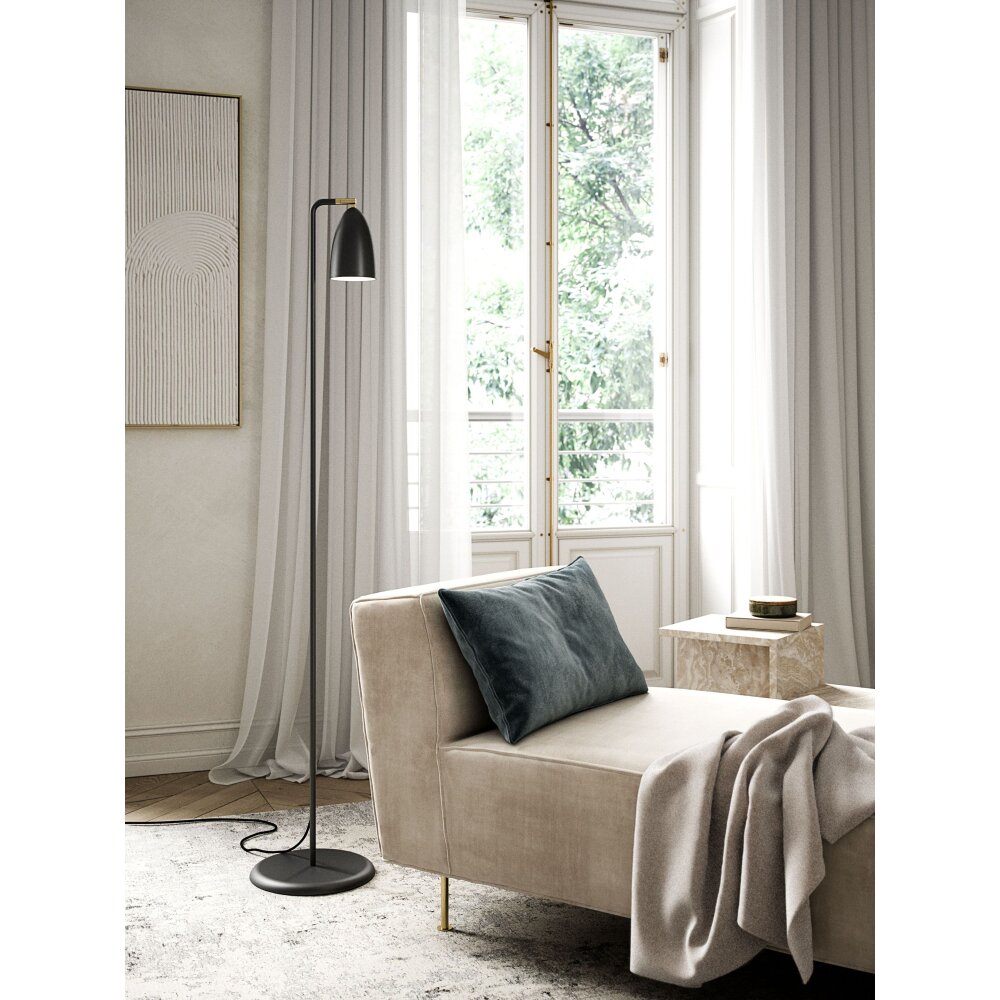 Design For The People by Nordlux NEXUS Stehleuchte Schwarz, 1-flammig main product photo