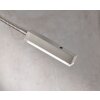 Fischer & Honsel Raik Klemmleuchte LED Nickel-Matt, 1-flammig, Bewegungsmelder