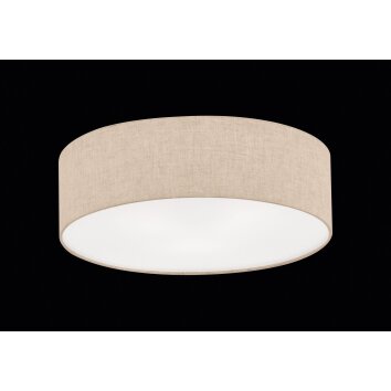 Fischer & Honsel Thor Deckenleuchte Sandfarben, 4-flammig