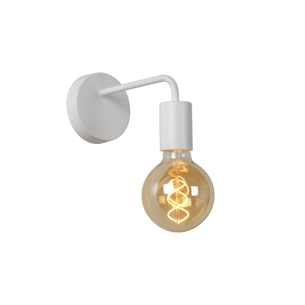 Lucide SCOTT Wandleuchte Weiß, 1-flammig main product photo
