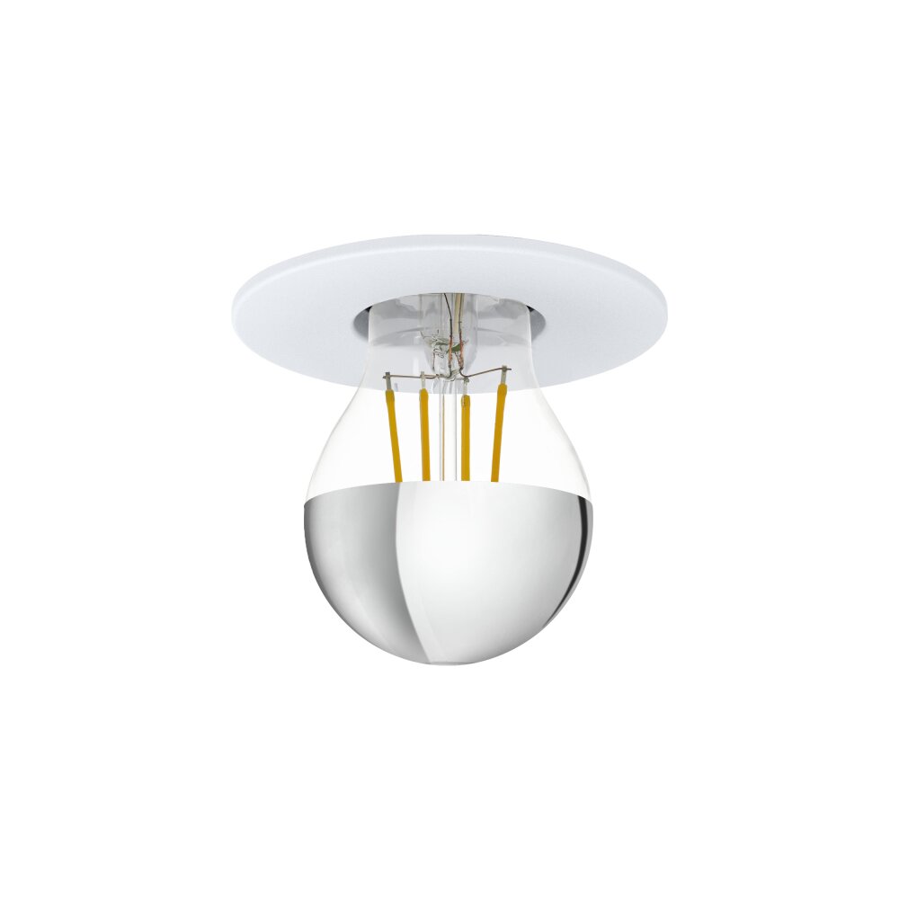 Eglo SALUZZO Einbauleuchte Weiß, 1-flammig main product photo