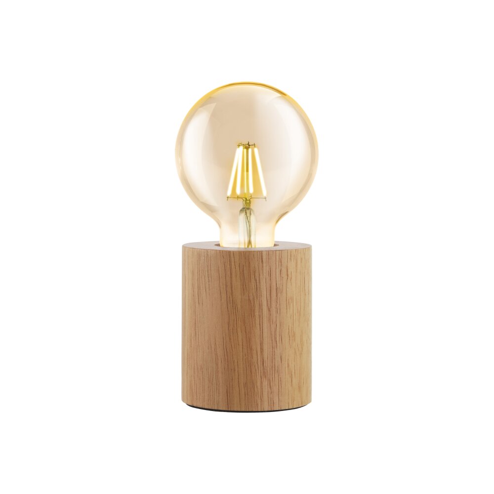 Eglo TURIALDO Tischleuchte Braun, 1-flammig main product photo