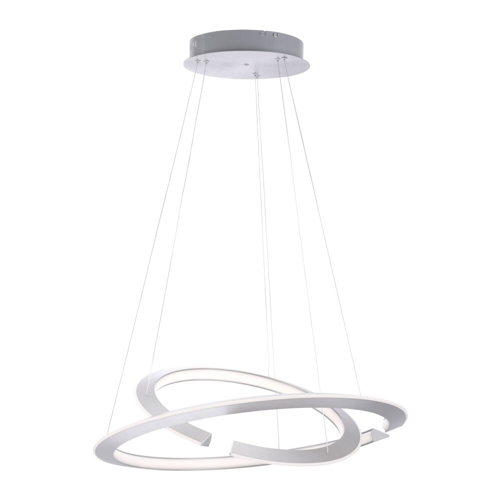 Paul Neuhaus ALESSA Pendelleuchte LED Silber, 2-flammig, Fernbedienung main product photo