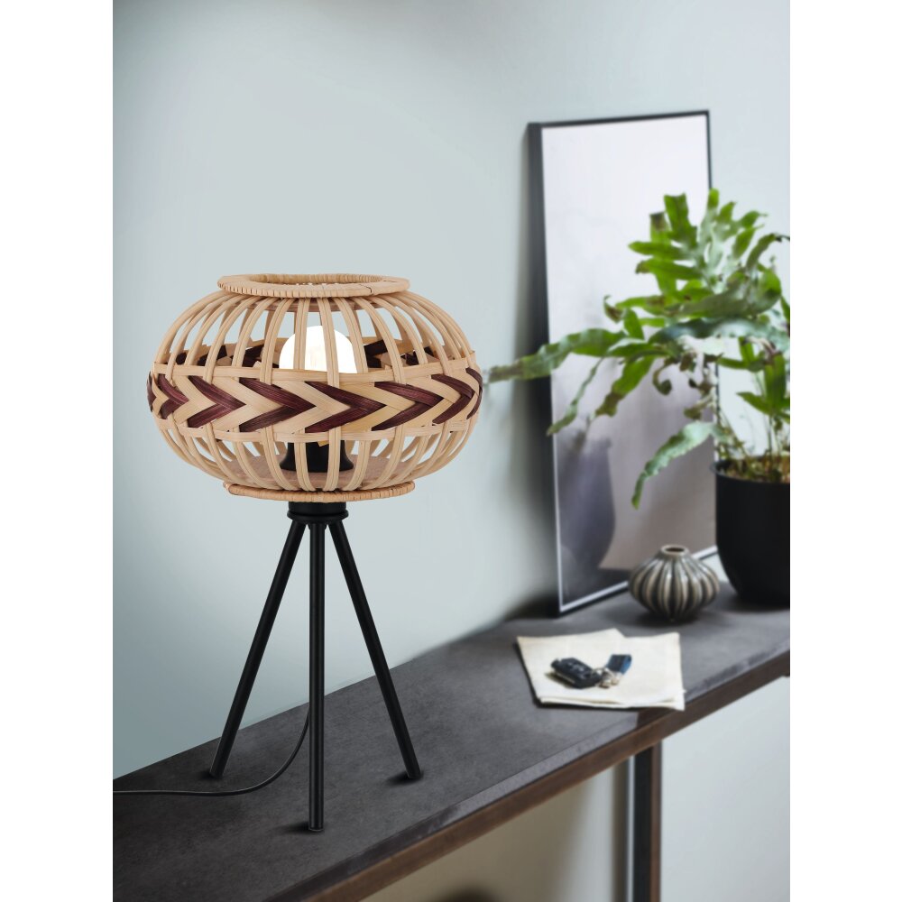 Eglo DONDARRION Tischleuchte Schwarz, 1-flammig main product photo
