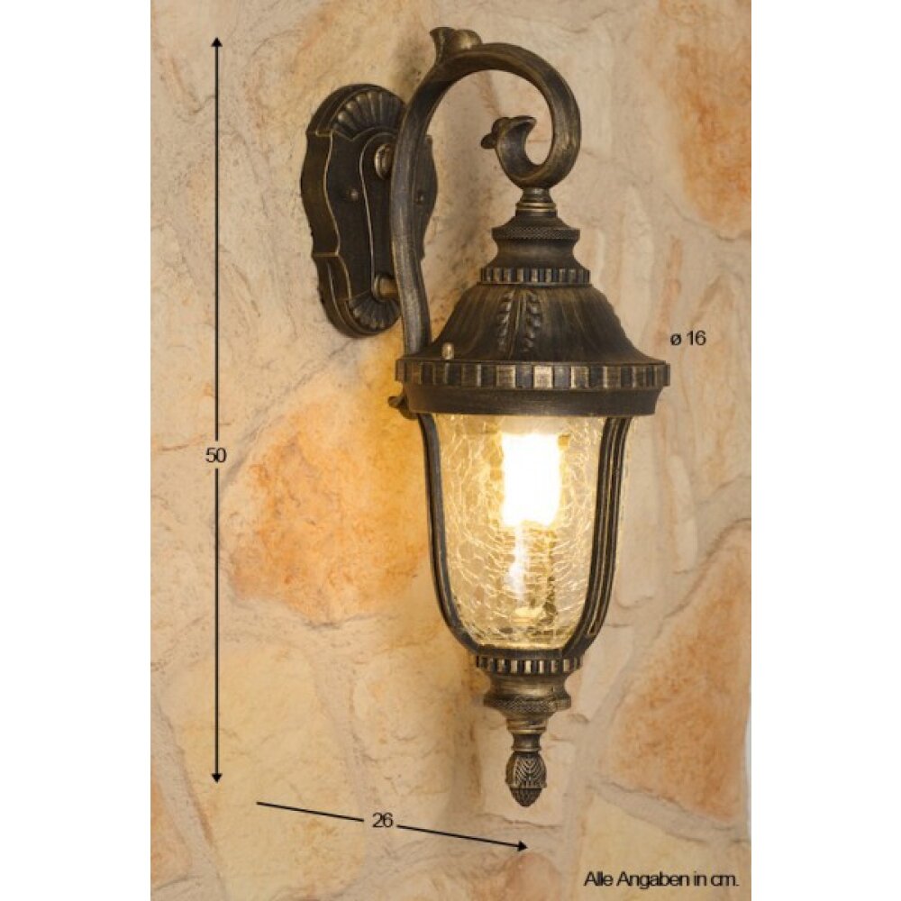 Orion Außenwandleuchte Transparent, Klar main product photo