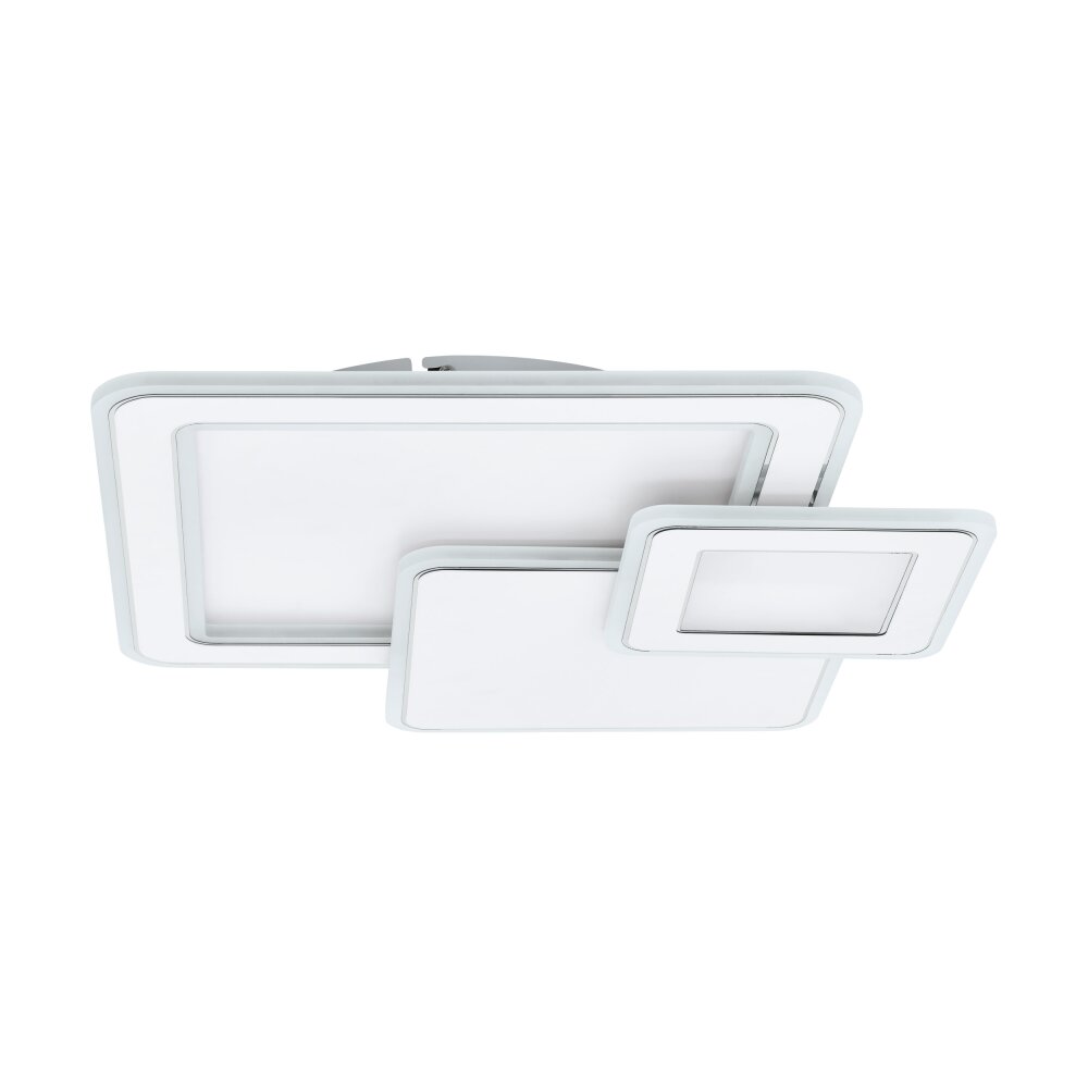 Eglo MENTALURGIA Deckenleuchte LED Chrom, Weiß, 1-flammig main product photo