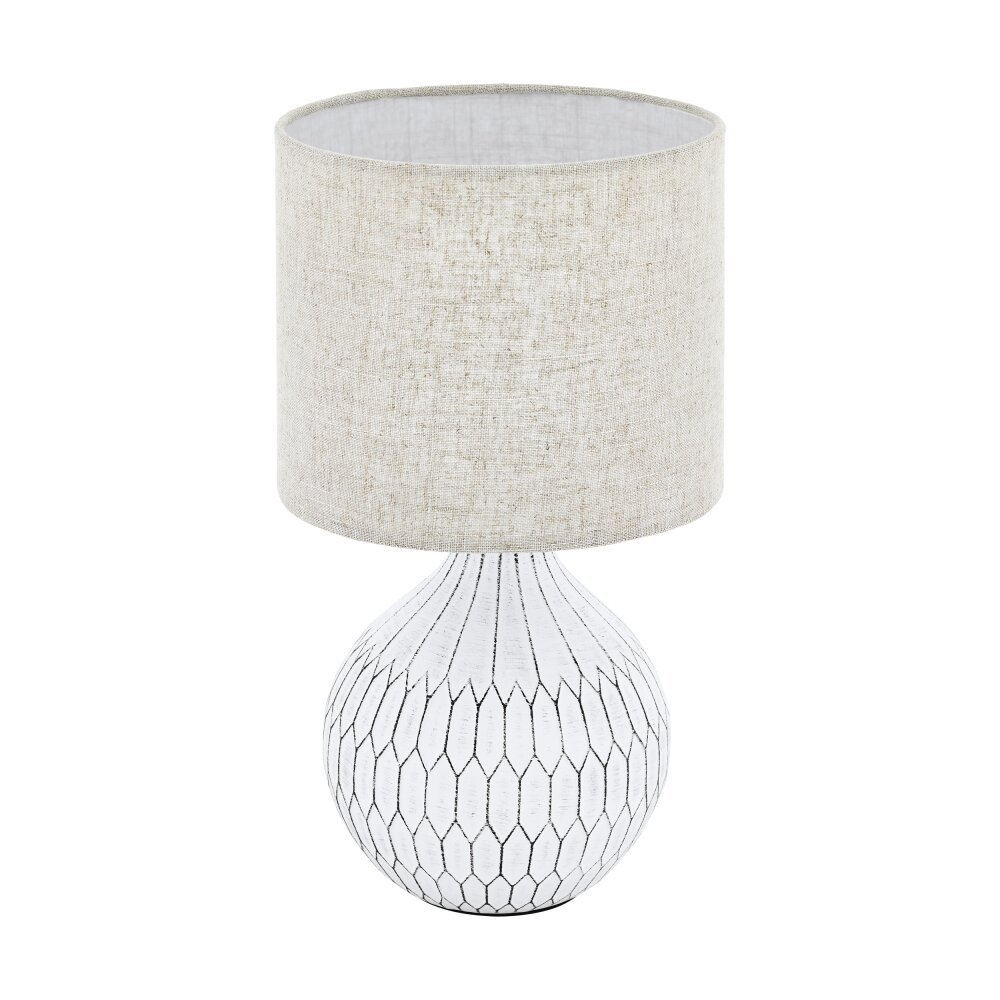 Eglo BELLARIVA Tischleuchte Weiß, 1-flammig main product photo