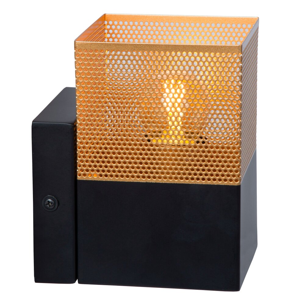 Lucide RENATE Wandleuchte Schwarz, 1-flammig main product photo