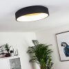 Kampala Deckenleuchte LED Schwarz, 1-flammig