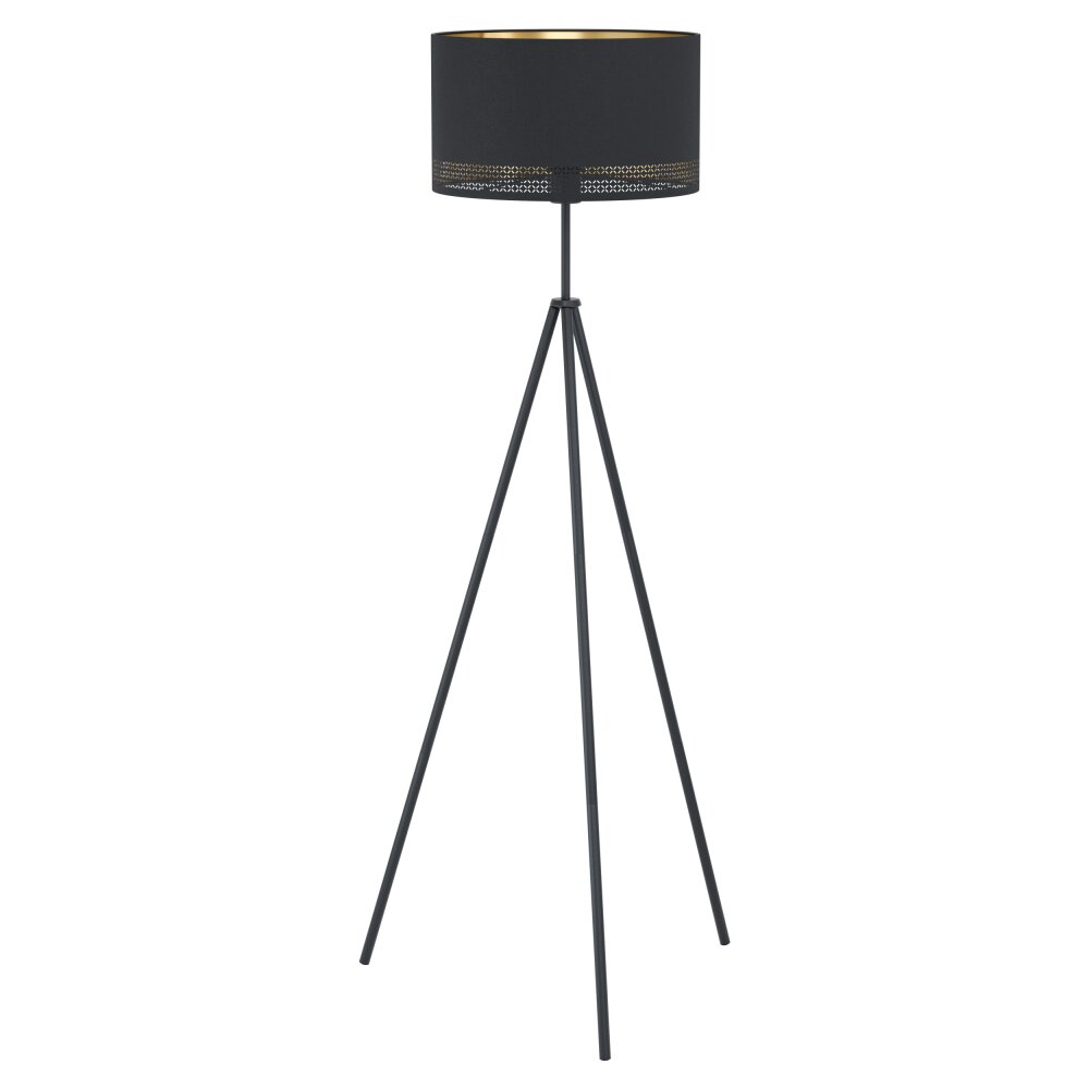 Eglo ESTEPERRA Stehleuchte Schwarz, 1-flammig main product photo