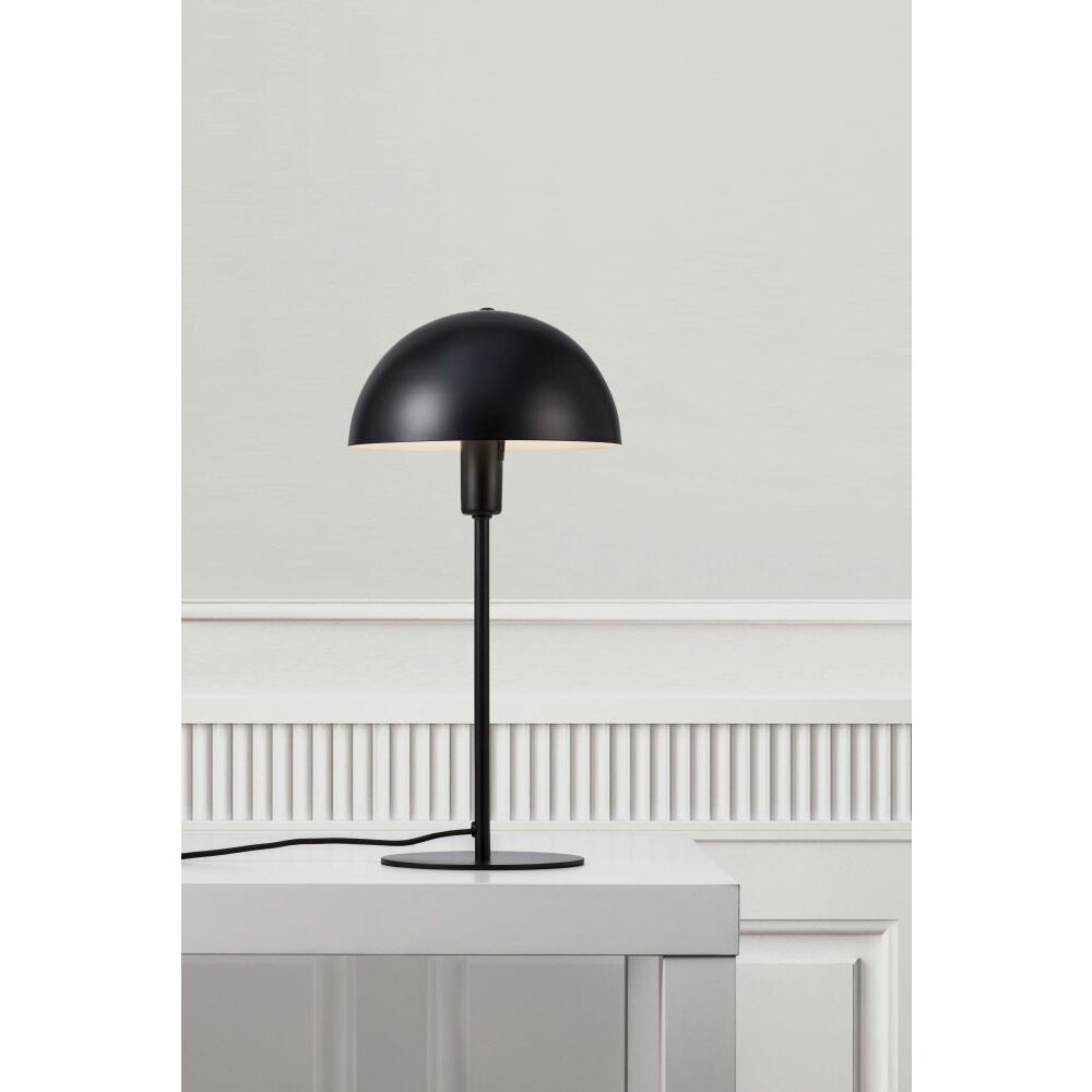 Nordlux ELLEN Tischleuchte Schwarz, 1-flammig main product photo